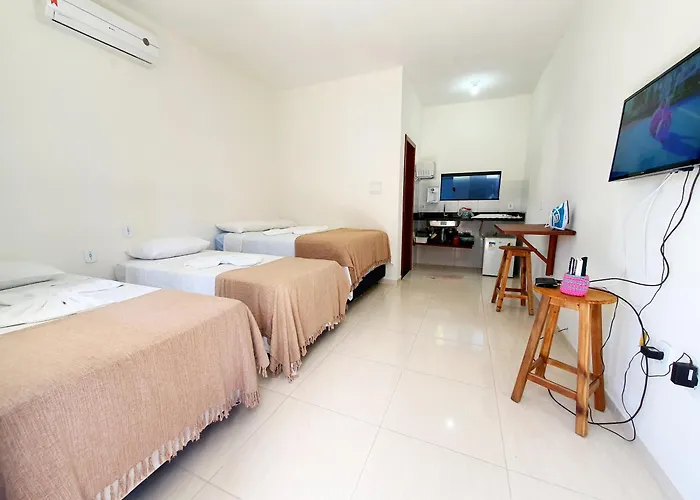 Apartamentos Completos Para Familia Em Arraial! Tranquilidade E Boa Localizacao